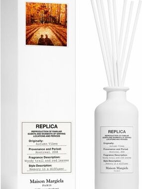 Maison Margiela Replica Reed Diffuser - White Bottle with Autumn Label